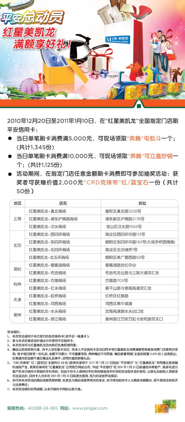 信用卡，平安银行优惠活动，卡宝宝网