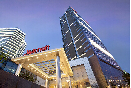 刷中信银行信用卡享苏州市万豪酒店8.5折餐饮优惠,卡宝宝网